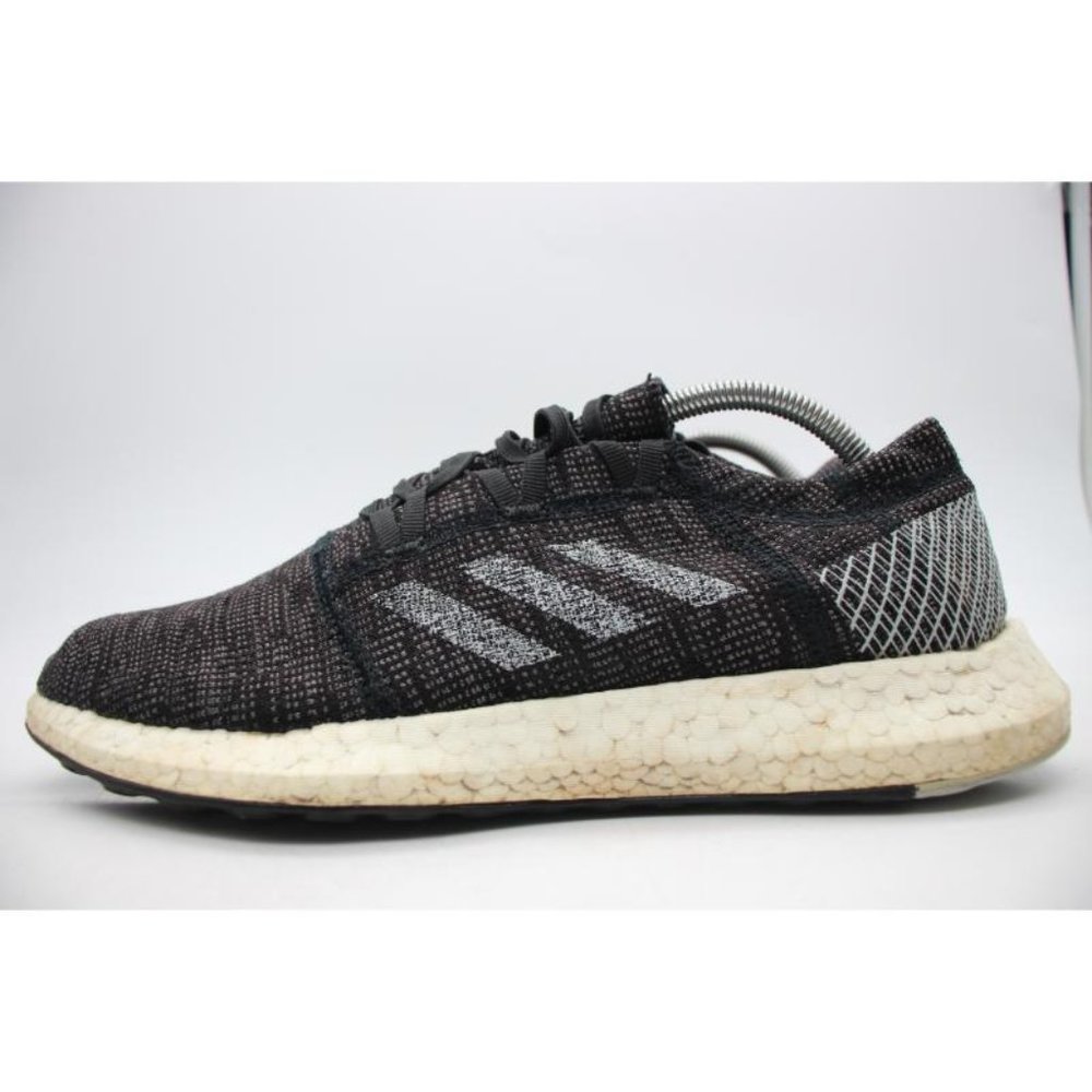 Adidas Pureboost  Go Men's Size 10 Black White Running Sneakers Shoes B37803 - Picture 4 of 9